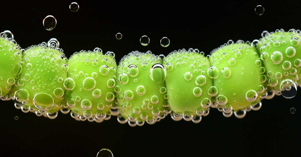 How close is the liquid in canned vegetables to vegetable stock? - Water Bubbles Photography