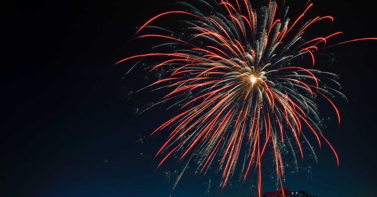 How Did I Explode A Saucepan? - Fireworks Display over Building