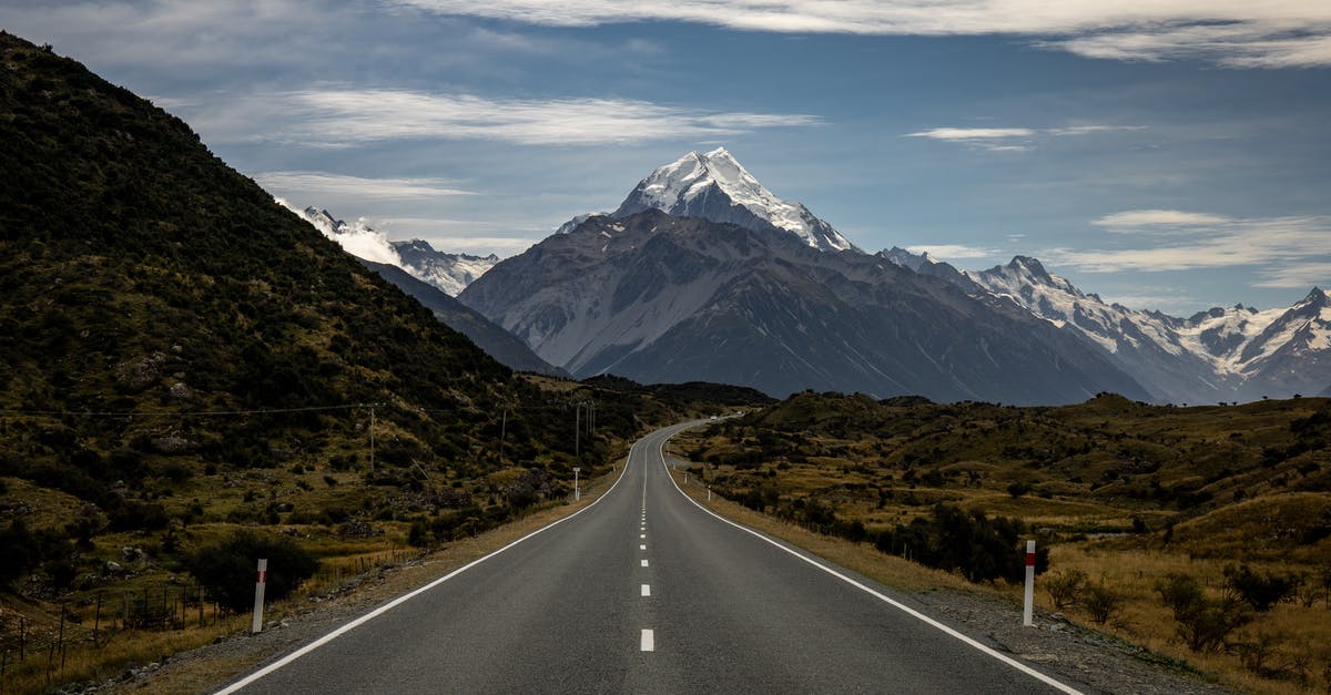 How do bakeries get smooth jam to top their cheesecakes with? - Road through hills and mountains covered with snow