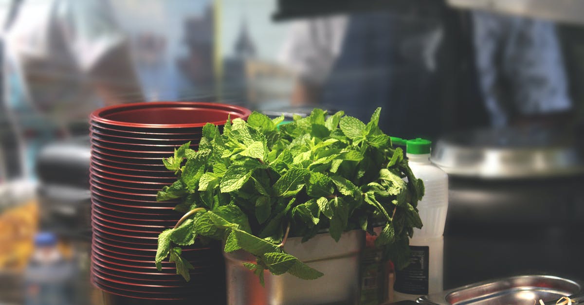 How do high-end restaurants promote such intense flavour in vegetables? - Green Leaf Plant Beside Bowl and Bain-marie