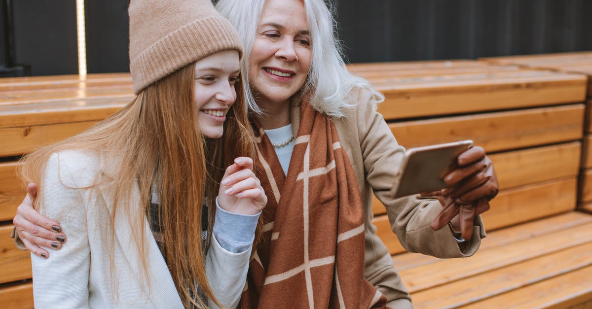 How do I age ginger? - Grandmother and Teenager Taking a Selfie