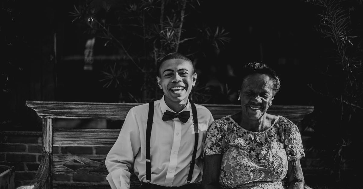 How do I age ginger? - Man and Woman Sitting on Bench in Grayscale Photography