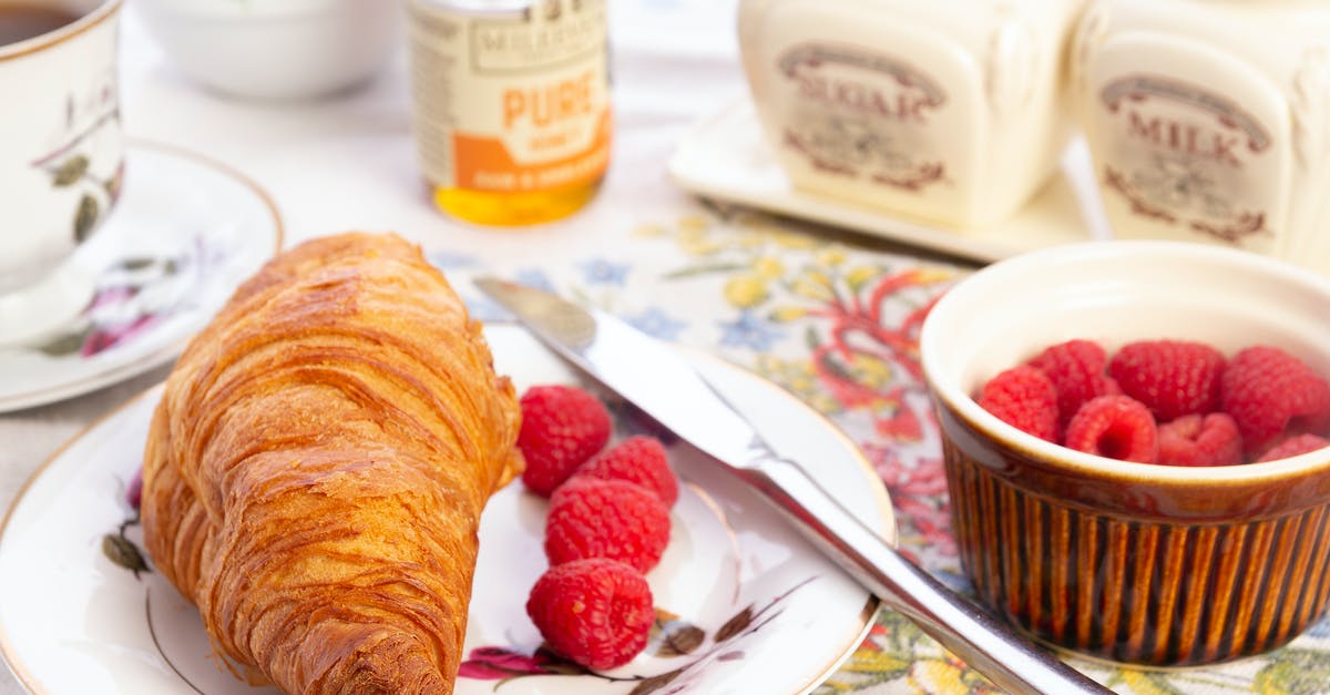 How do I avoid chunks of butter in non-homogenized milk? - Bread on White Ceramic Plate