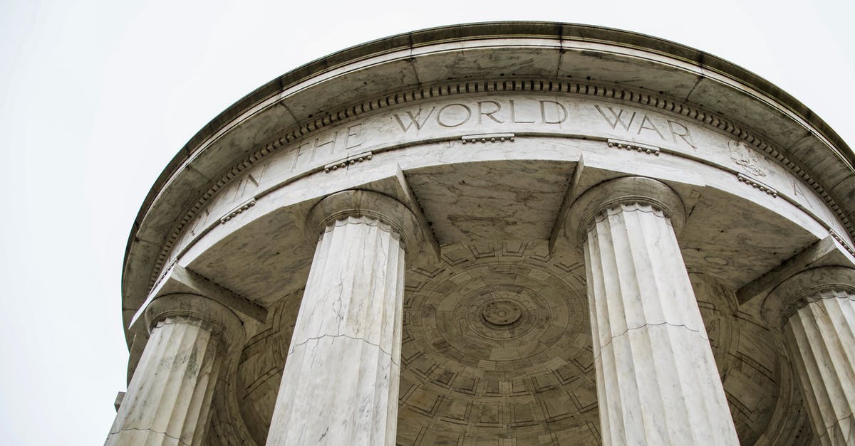 How do I carve a 2D Betty Boop cake? - World War I domed memorial with columns against overcast sky