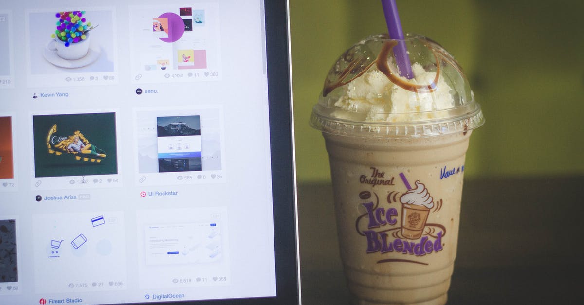 How do I get softer peanut butter cup ice cream? - Frappe Smoothie Beside Macbook Pro