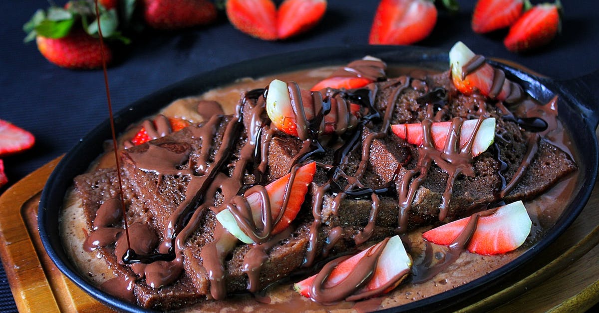 How do I glaze vegetables? - Chocolate Cake with Strawberries