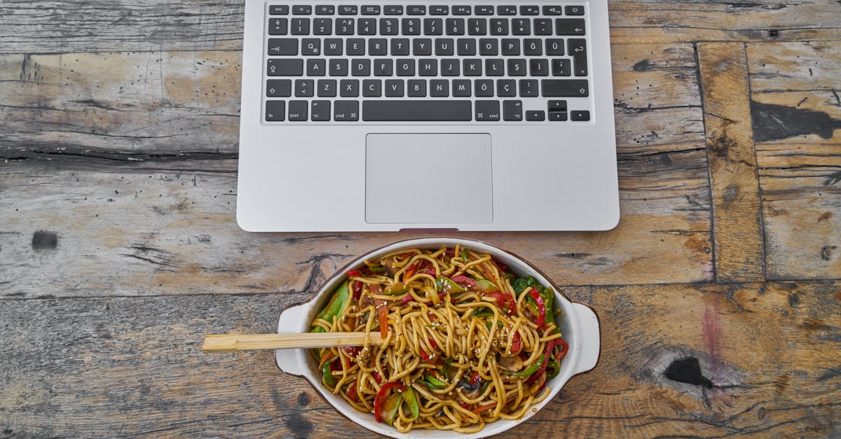 How do I heat up rice and pasta at work? - Macbook Pro Beside Pasta