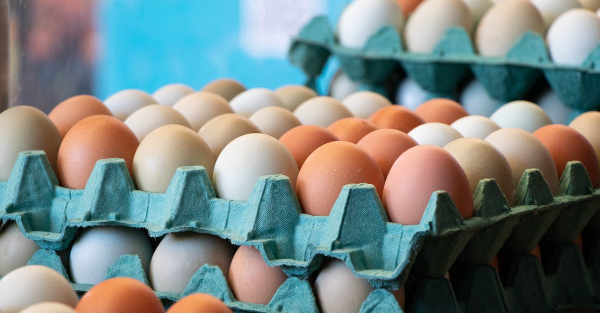 How do I know eggs are fresh? - Brown Eggs on Green Egg Tray