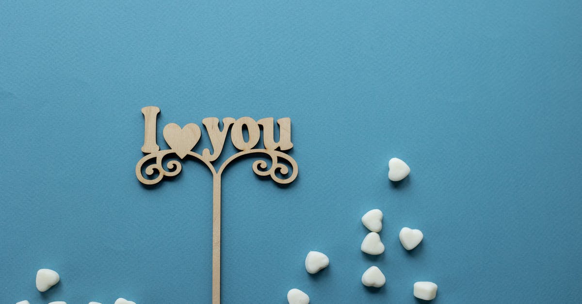 How do I make candy shells? - Love message on topper for decoration