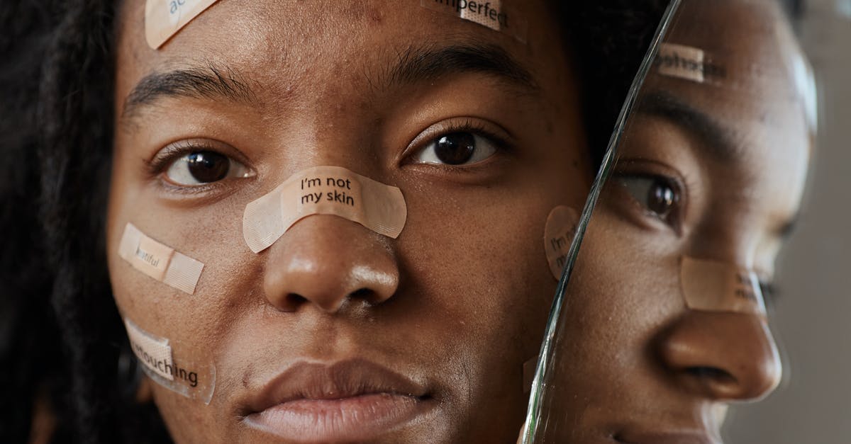 How do I make sure I don't overheat my teflon pan? - A Woman Protesting with Messages on Band Aids 