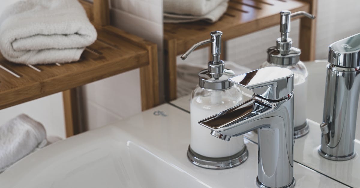 How do I properly use a ceramic honing steel? - Stainless Steel Faucet on White Ceramic Sink