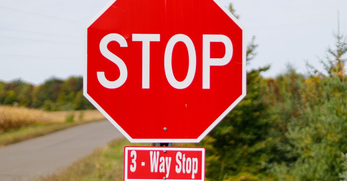 How do I quickly get okra to stop being goopy? - Close up of Stop Sign