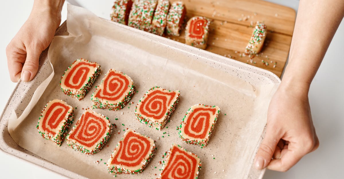 How do I reconnect cake pieces that stuck to pan? - Person Holding a Tray With Sliced Cakes