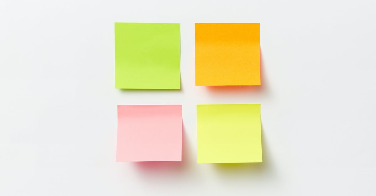 How do I reconnect cake pieces that stuck to pan? - A Few Pieces of Post Its in Assorted Colors Stuck on a White Wall