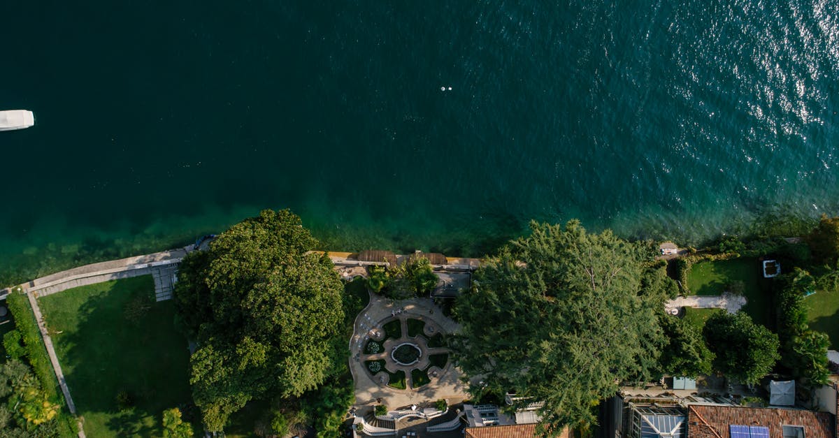 How do I safely deep fry a turkey? - Aerial View of Houses Near Green Trees