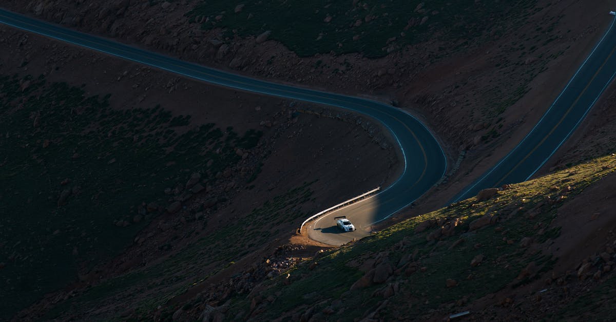 How do I turn on an auto ignition stove? - Aerial View of Road in the Middle of Green Trees