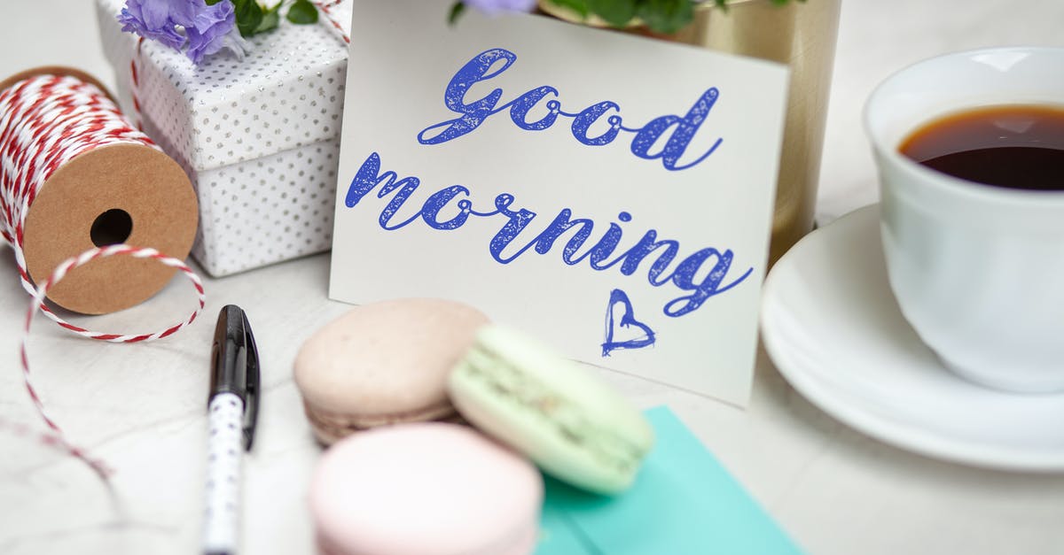 How do packaged cookies stay good for so long? - Filled Teacup With Saucer Beside Good Morning Card and Pen and Macaroons