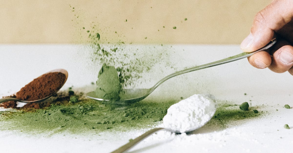 How do you know that the cast iron seasoning does not leach into your food? - White Powder on Green Plant How do you know that the cast iron seasoning does not leach into your food? - White Powder on Green Plant