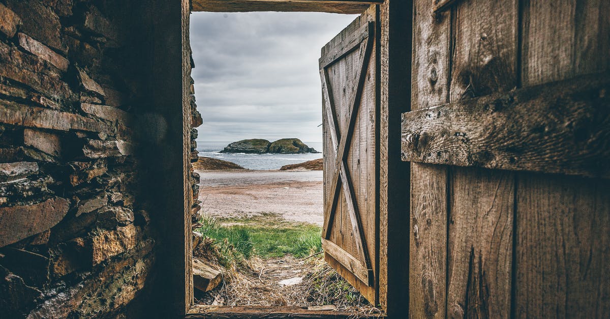 How do you put out a grease fire? - Brown Wooden Opened Door Shed