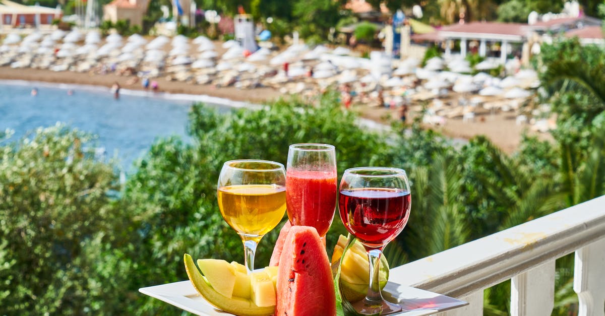 How do you safely bring ingredients normally stored cold to room temperature? - Filled Drinking Glasses in Tray How do you safely bring ingredients normally stored cold to room temperature? - Filled Drinking Glasses in Tray