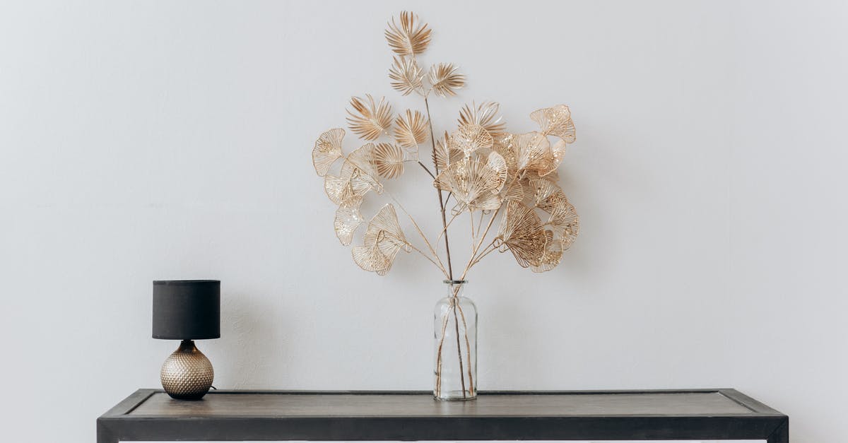 How does gumbo spoil while still cooking? -  Flower Vase And Lamp On Black Vase on A Console Table