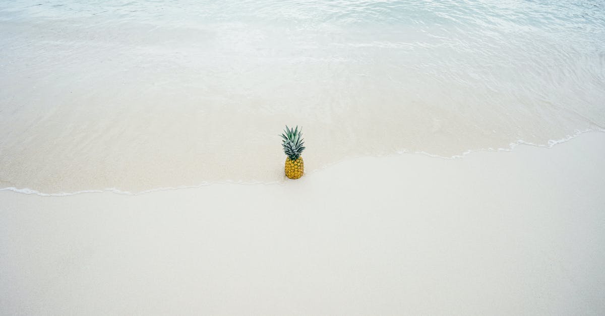 How does pineapple react with water? - Pineapple in the Middle of the Seashore