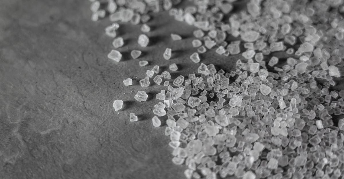 How does the quantity of salt change after the steaming stage when cooking pulao? - Macro Photography Of Crystal Salt How does the quantity of salt change after the steaming stage when cooking pulao? - Macro Photography Of Crystal Salt