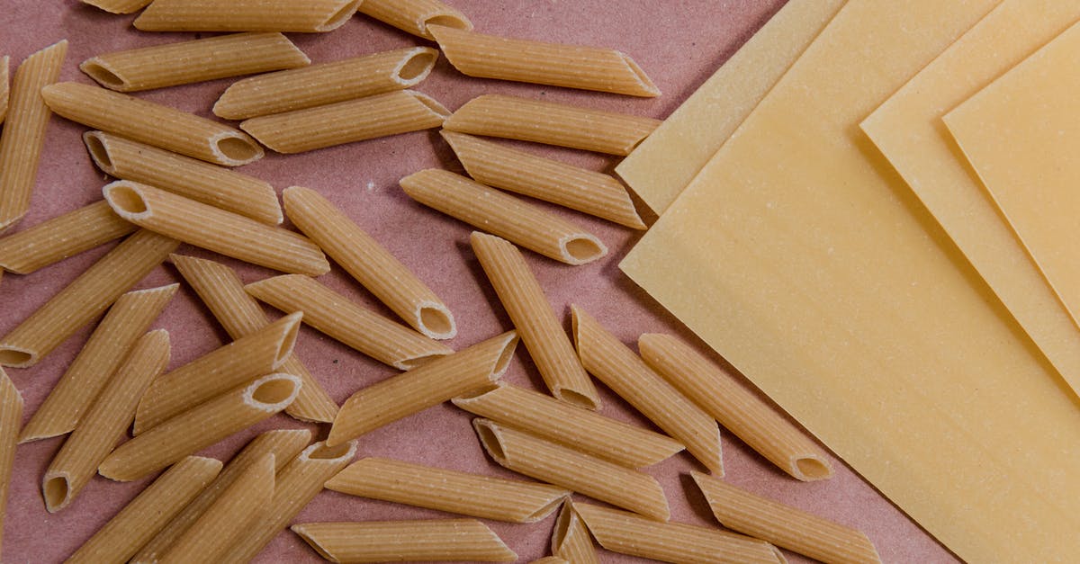 How is this lasagna pasta supposed to be cooked? - Uncooked Pasta