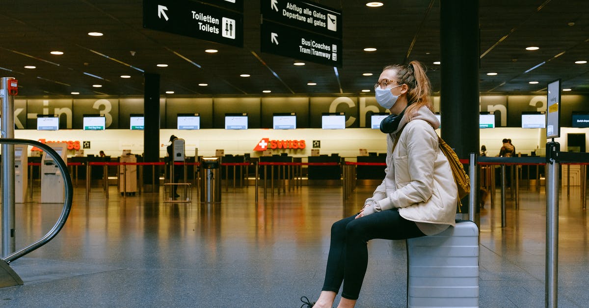 How long can a virus (e.g. SARS-COV2) survive in food? - Woman Sitting on Luggage