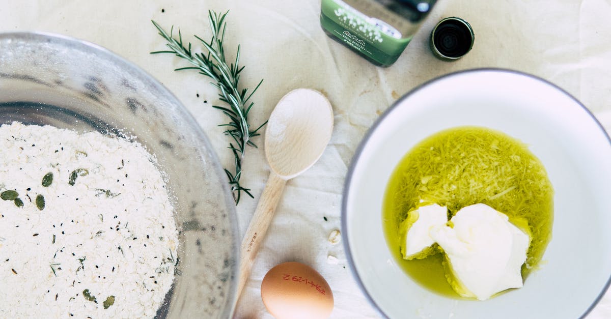 How long does flour and oil last? - White Powder and Green Oil