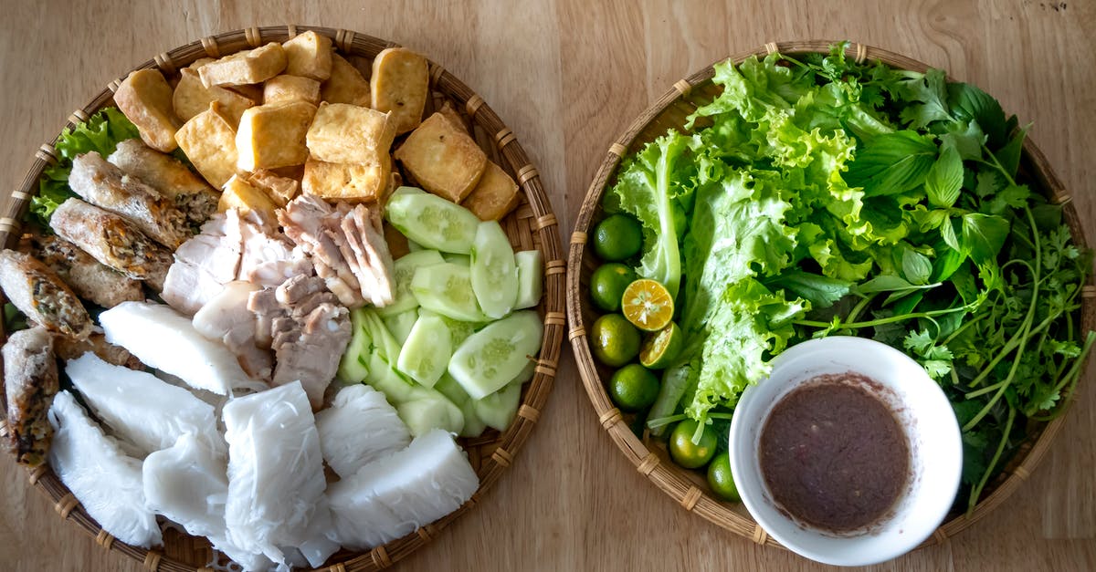 How long takes store-bought fried tofu to go bad? [duplicate] - Delicious Vietnamese dish with fried tofu noodles and mixed leaves