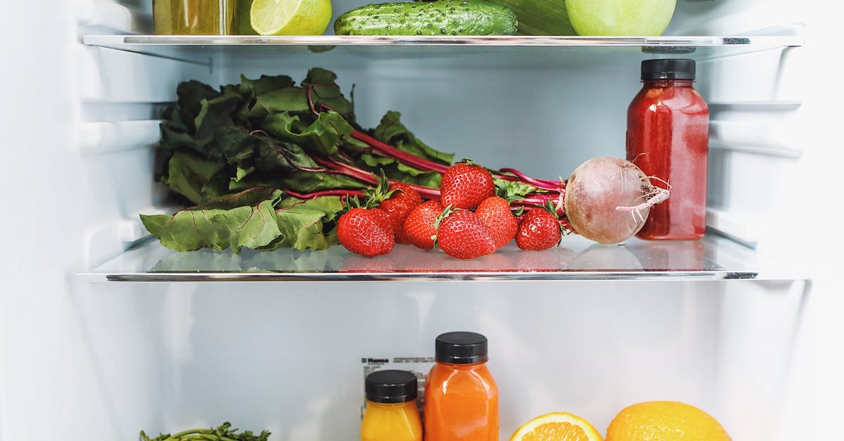 How long to keep defrosted vegetables in the fridge - Assorted Fruits and Vegetables in Refrigerator