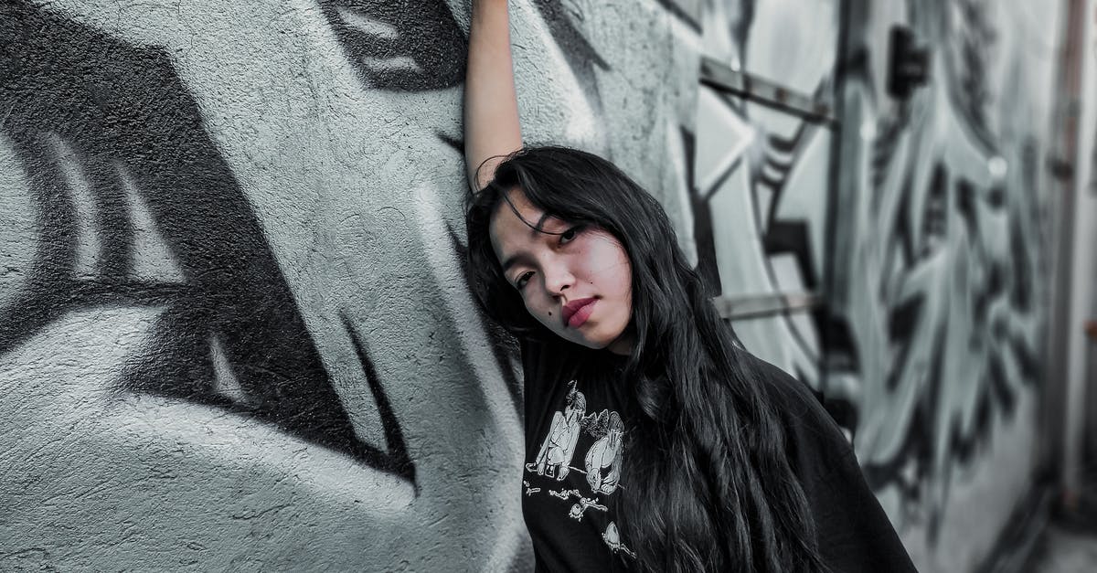 How long will schmaltz last in the freezer? - A Woman in Black Shirt Leaning on Wall with Mural