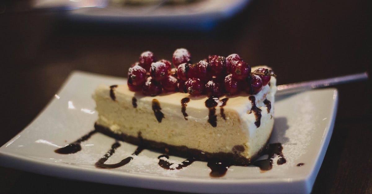 How long would a no-bake cheesecake last? - White Chocolate Cake on White Ceramic Plate