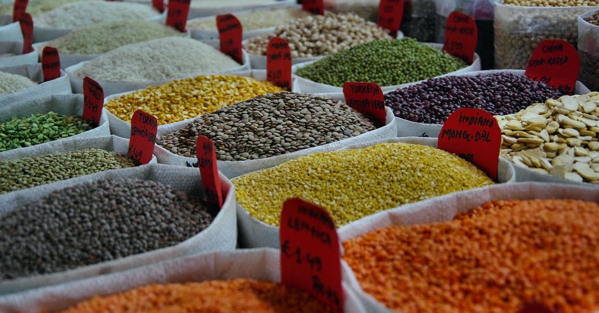 How much do dry beans expand when soaked? - Assorted-color Beans in Sack