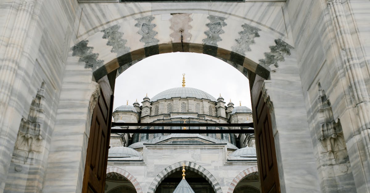 How (or is) "low & slow" turkey safe? - Ornamental arched entrance gate to oriental mosque in daylight