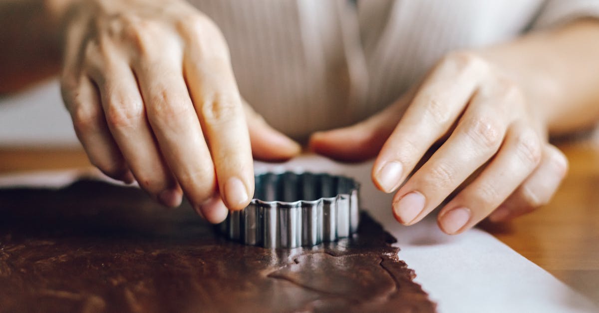 How should I cut cookie dough when in tube? - Hands on Stainless Cookie Cutter