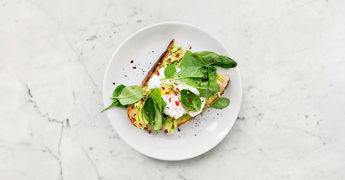 How should I poach an egg? - Vegetable Sandwich on Plate