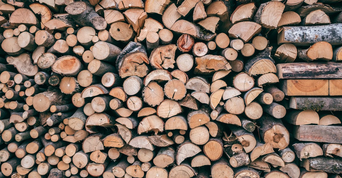 How should I prepare dried chickpeas? - Stack of various wooden trunks