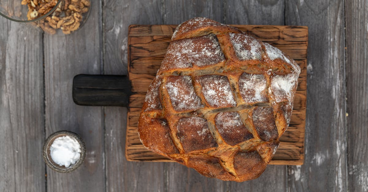 How to Avoid Soggy Chopped Nuts in Baked Goods - Brown Bread on Wooden Table