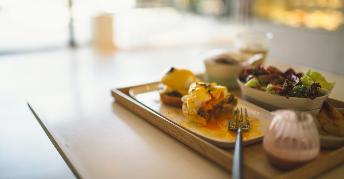 How to avoid vegetables sticking on heat-resistant glass dish? - Vegetable Salad and Breakfast Sliders on Brown Wooden Tray