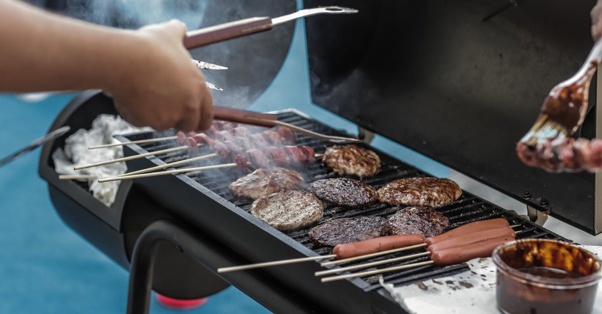 How To BBQ Sausages - Person Grilling Sausage and Meat