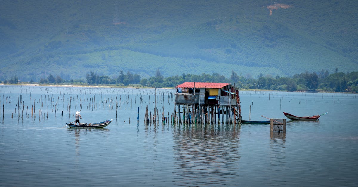 How to catch culture out of yogurt? - Anonymous fisherman catching fish in lake from boat against mount