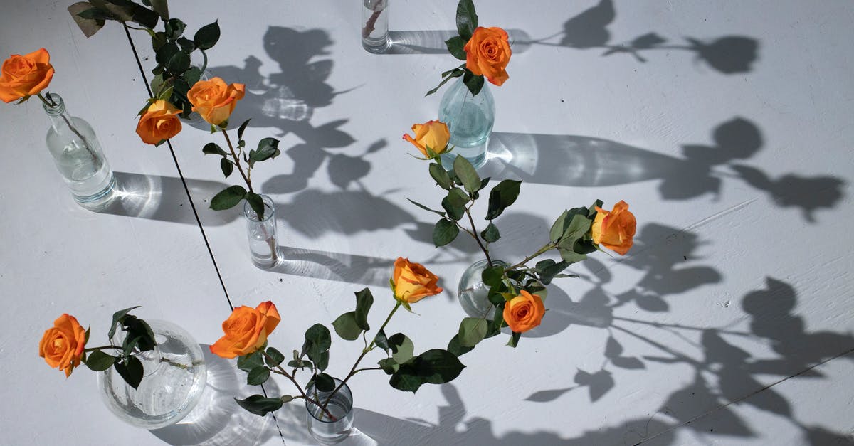 How to clean up the smell of egg from a pot? - Tender orange roses placed in glassware with water