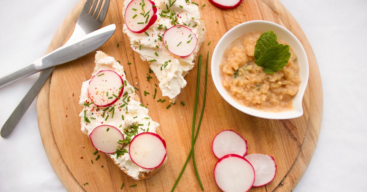 How to correctly infuse cream into vegetables - High Angle View of Breakfast