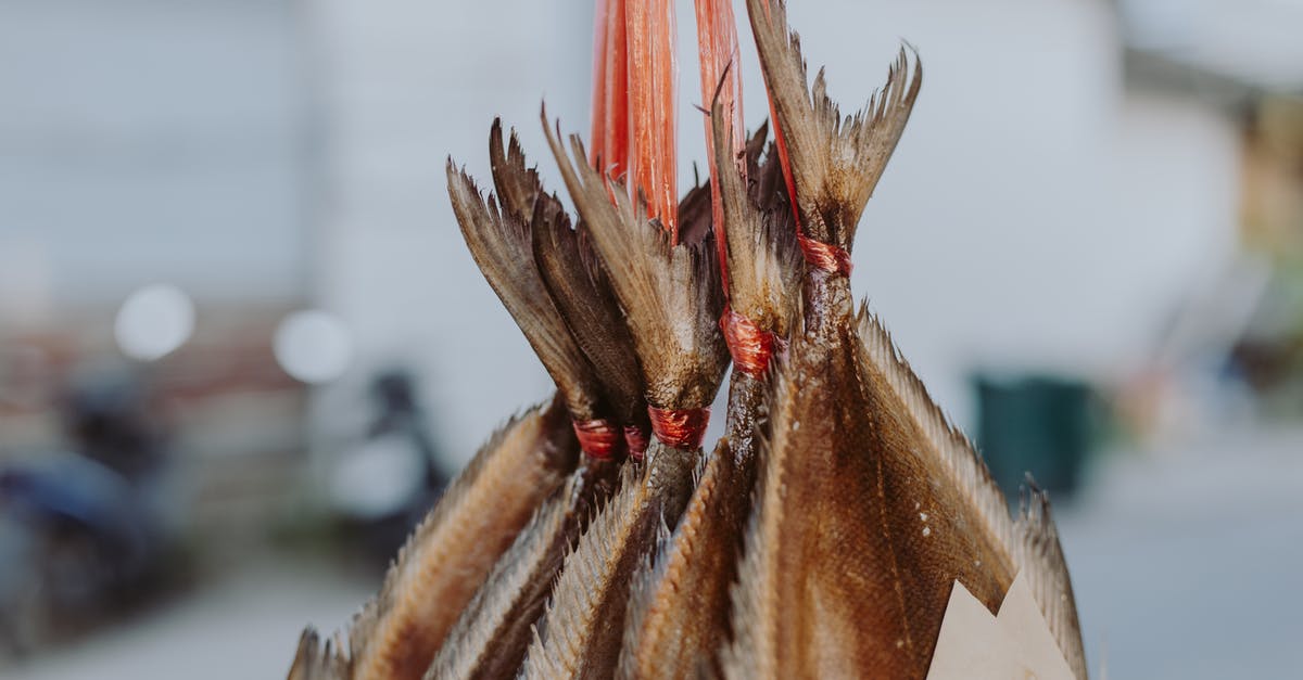 How to counteract excessive saltiness in dried fish? - Brown Dried Fish in Close Up Photography