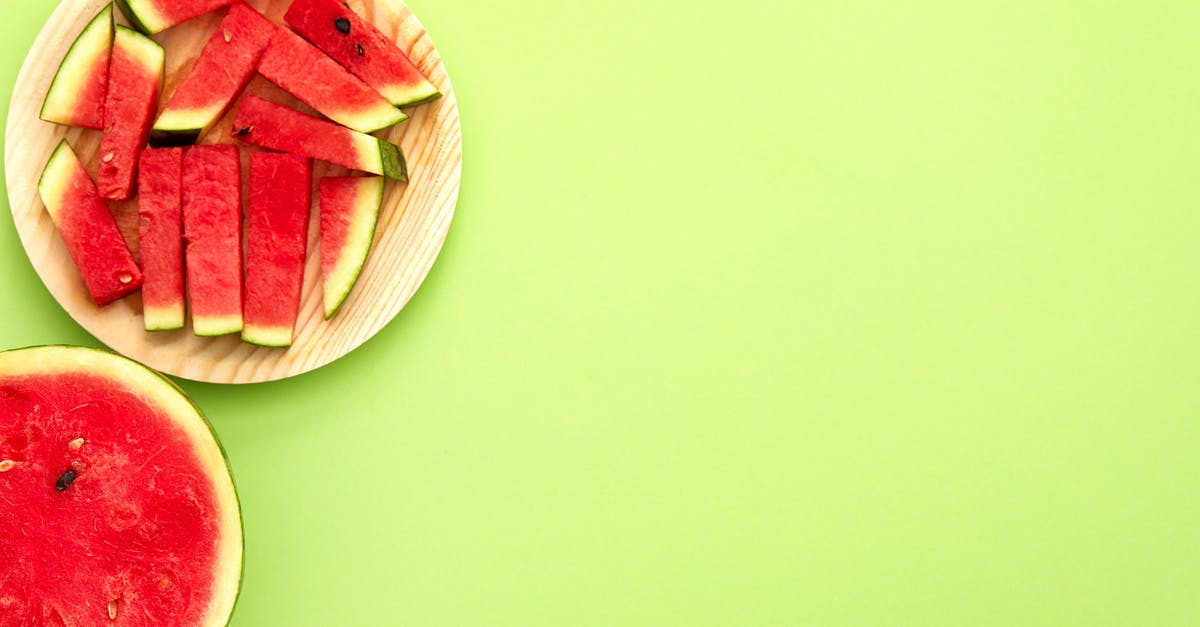 How to de-seed a watermelon? - Watermelon on Brown Tray