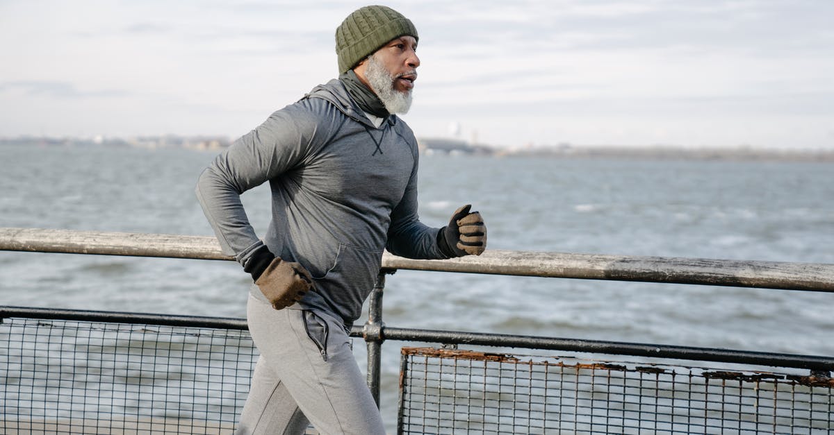 How to determine if meat needs to be aged? - Serious black man running on embankment