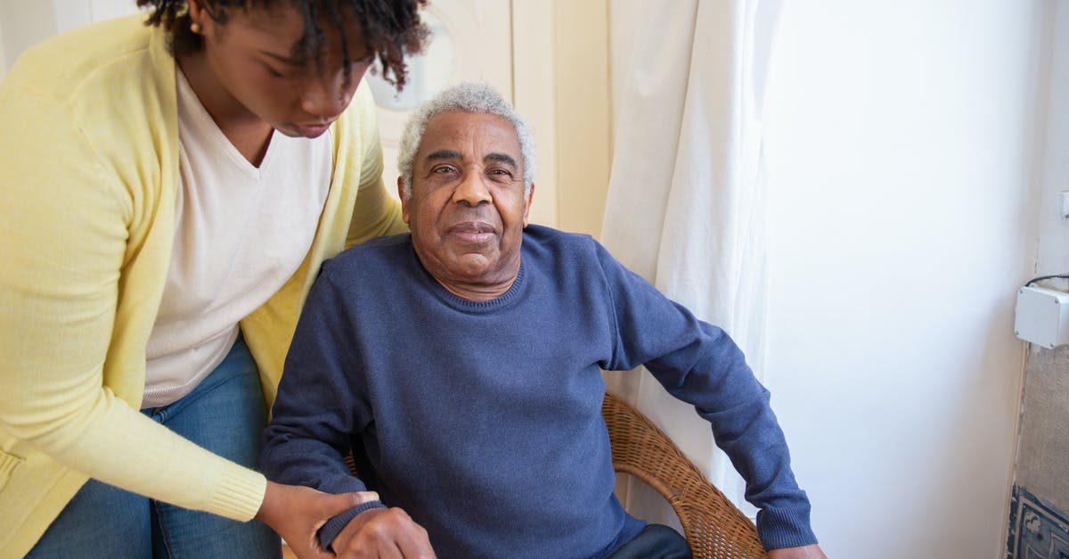 How to get falafel to hold together when pan-frying? - Woman Assisting Elderly Man