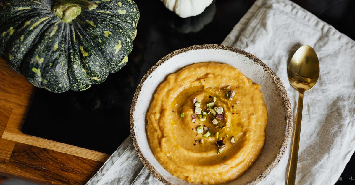 How to get frozen soup to not be chunky? - Pie on White and Brown Ceramic Plate